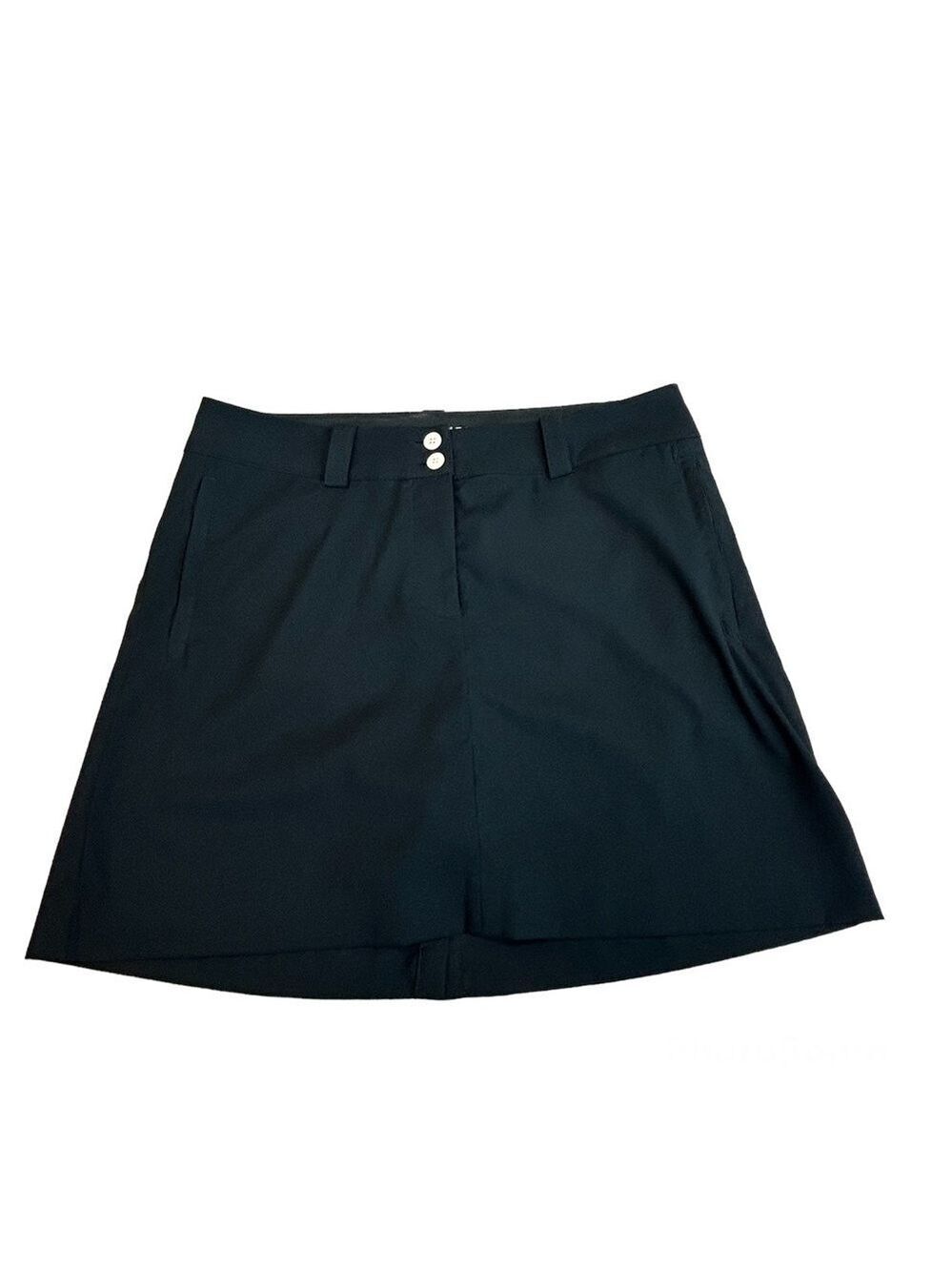 NIKE golf women's black Dri-fit skirt Sz 8